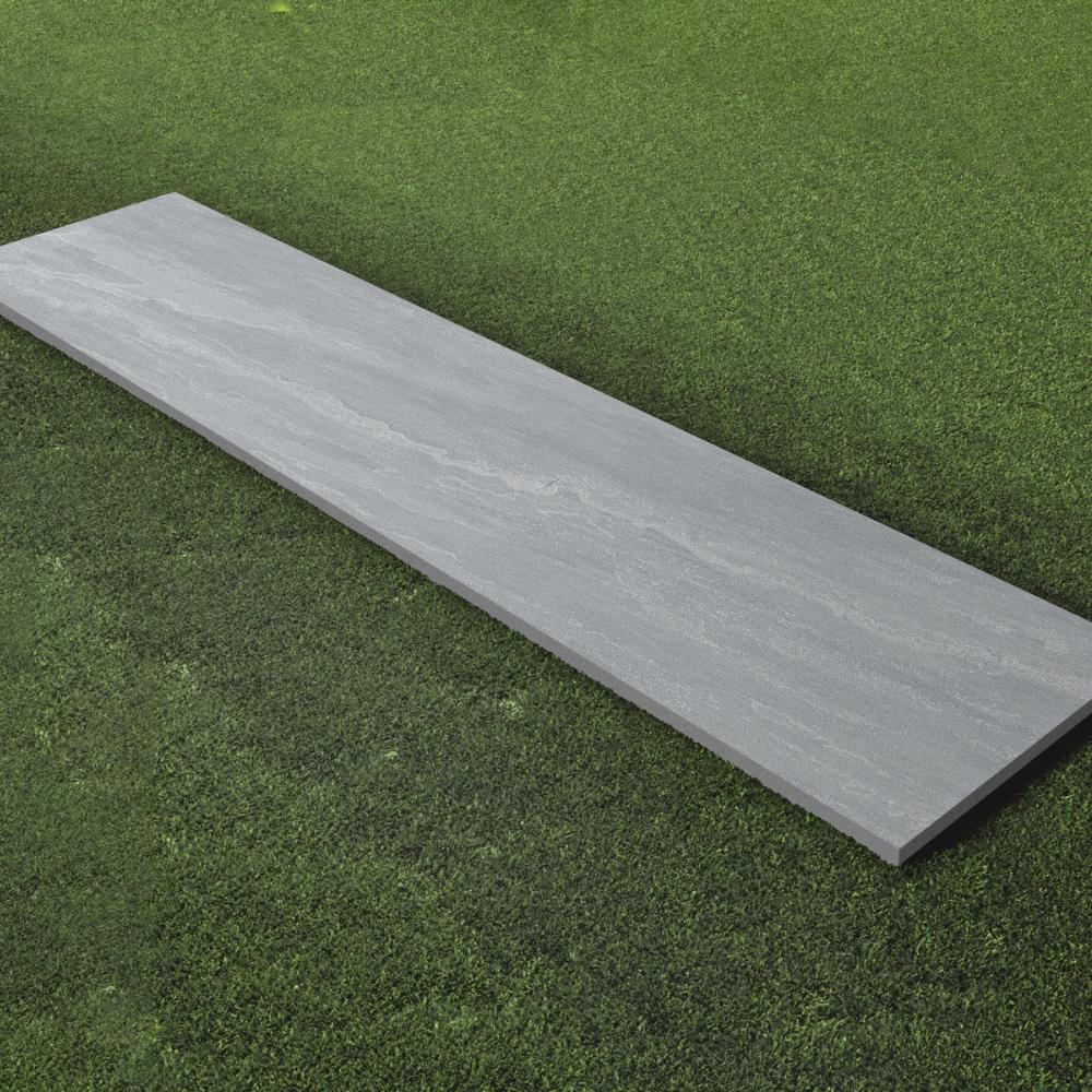 Kandla Grey Edging Porcelain Plank -900x150x20mm