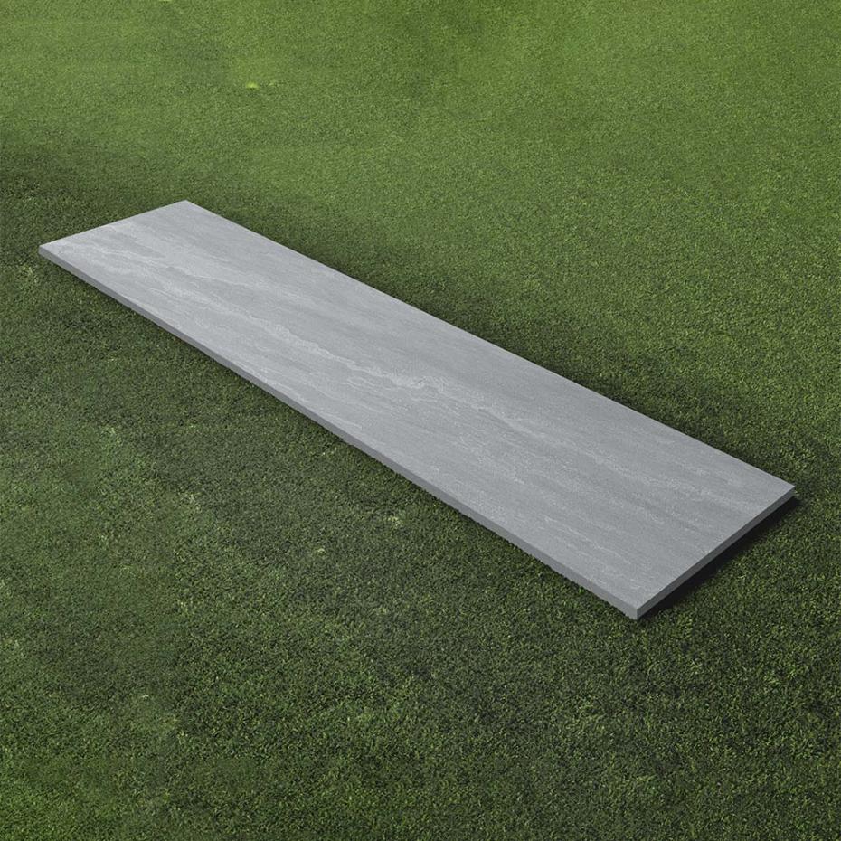 Kandla Grey Edging Porcelain Plank -900x150x20mm