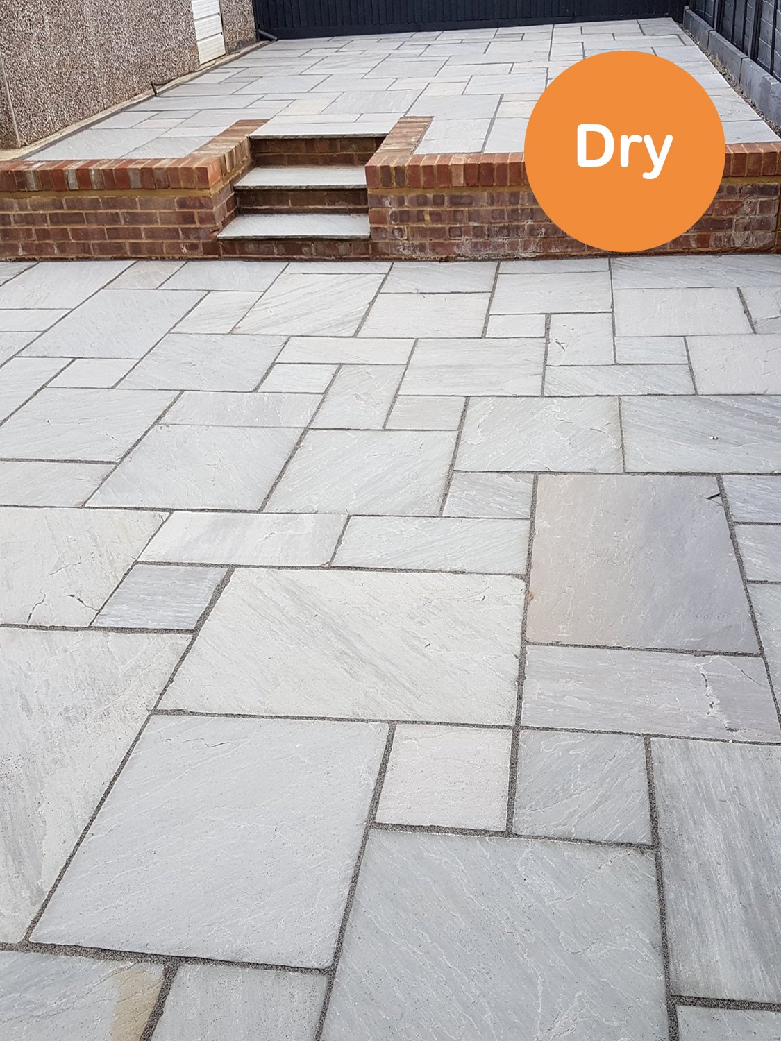 Details about   Indian Kandla York Grey sandstone paving slabs flags Patio Driveway ✔️ 