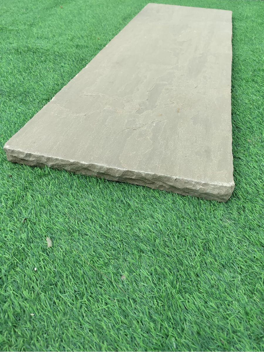 Kandla Grey Sandstone Wall Coping & Steps - 900x400x40mm