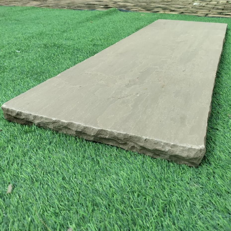 Kandla Grey Sandstone Wall Coping & Steps - 900x400x40mm