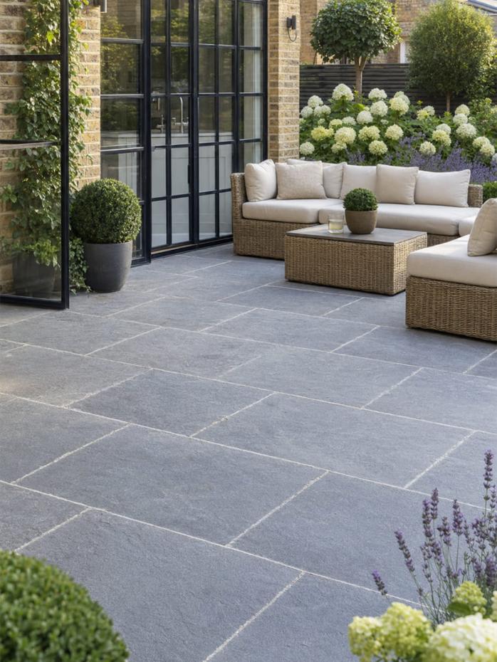 Cathedral Grey Tumbled Limestone - 900x600mm