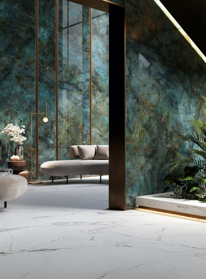 Labradorite Italian Extra Large Porcelain Tiles - 1200x2800mm