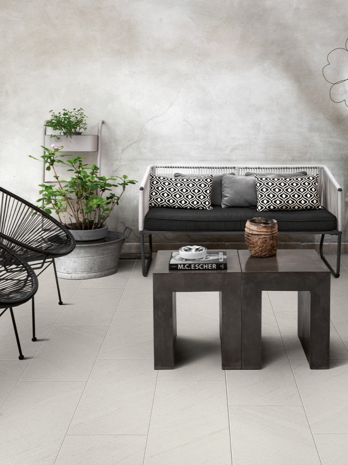 Lavagna Bianco Wall & Floor Tile - 600x300x10mm