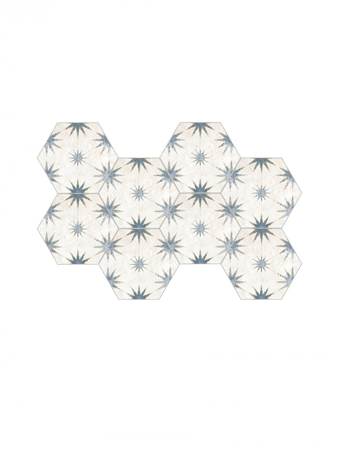 Lilya Decor Blue - 198x228mm