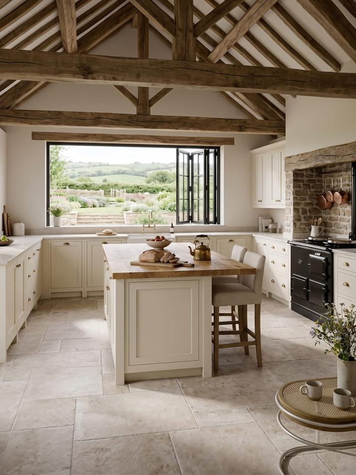 Lincoln Ivory Modular Pattern Tiles - Roman Opus