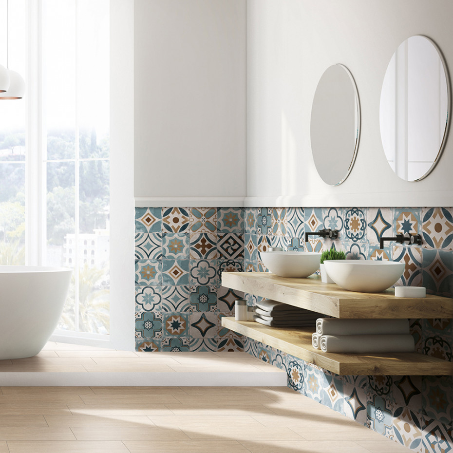 Loop Italian Tile - 200x200mm