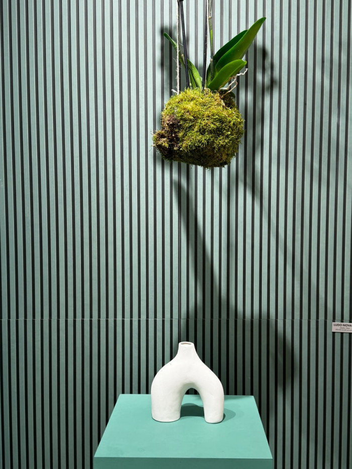 Ludo Nova Giado Nero Luxury Italian Fluted Wall Tile - 1200x600mm