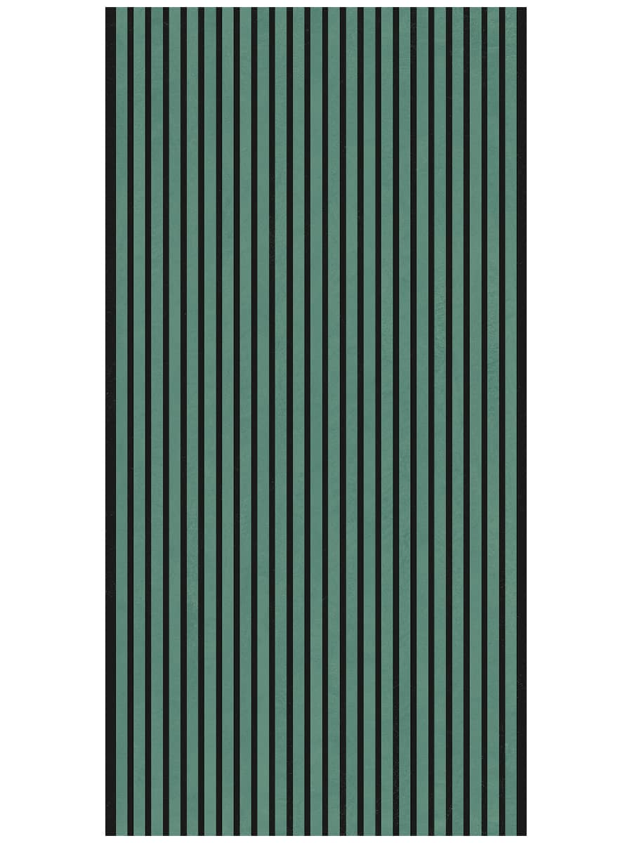 Ludo Nova Giado Nero Luxury Italian Fluted Wall Tile - 1200x600mm