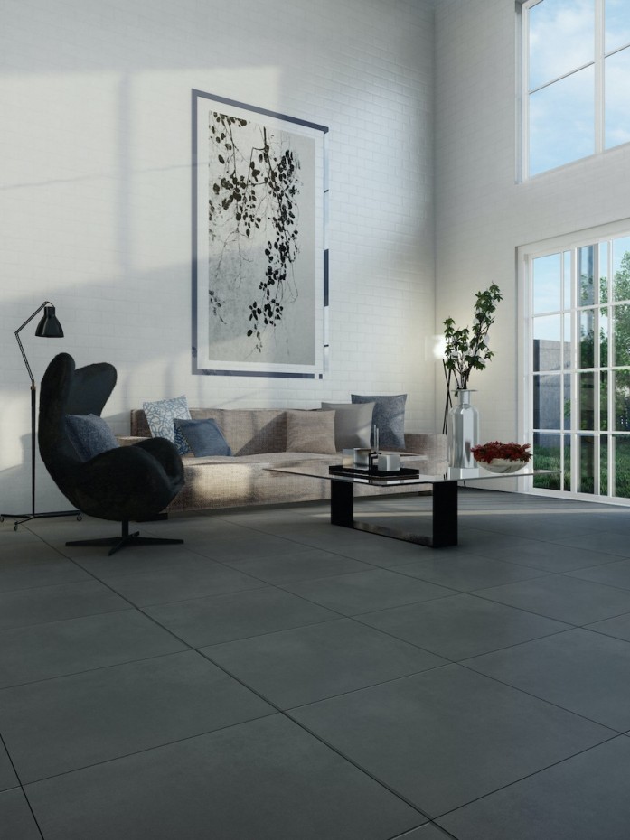 Eclipse Ash Indoor Wall & Floor Tile - 594x594mm