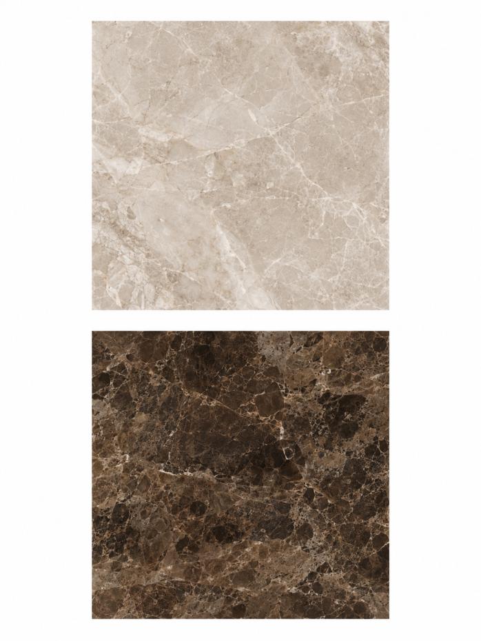 Majestic Bruno + Cosmo Crema Italian Marble Effect Porcelain Tile - 300x300x9mm