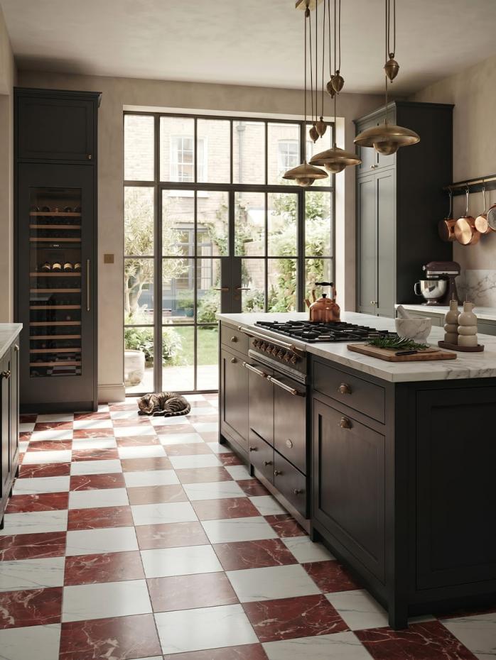 Majestic Carrara Italian Marble Effect Porcelain Tile - 300x300x9mm