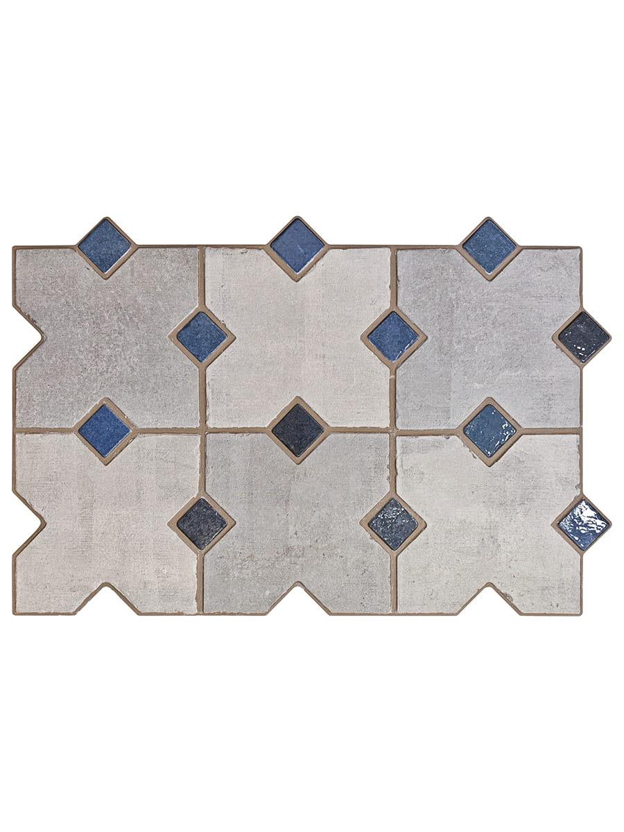 Malaga Grey Decor Tile - 600x400mm