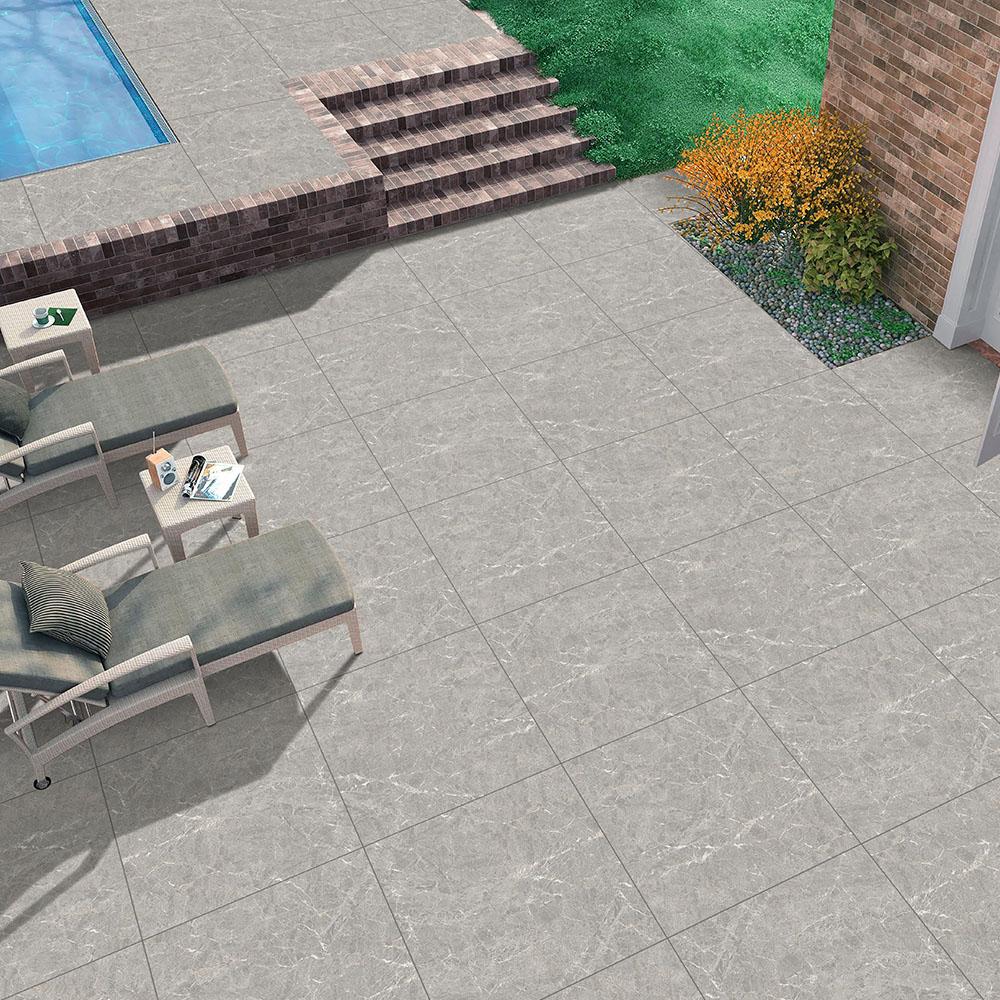 Marquina Grey Outdoor Porcelain Paving Slabs - 800x800x20mm Marquina Grey Outdoor Porcelain Paving Slabs - 800x800x20mm