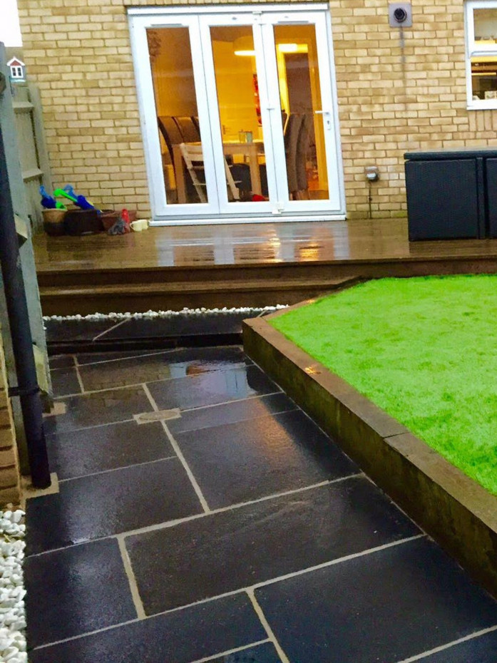 CLEARANCE Midnight Black Limestone Paving Slabs 900x600 Pack (LAST PACK)