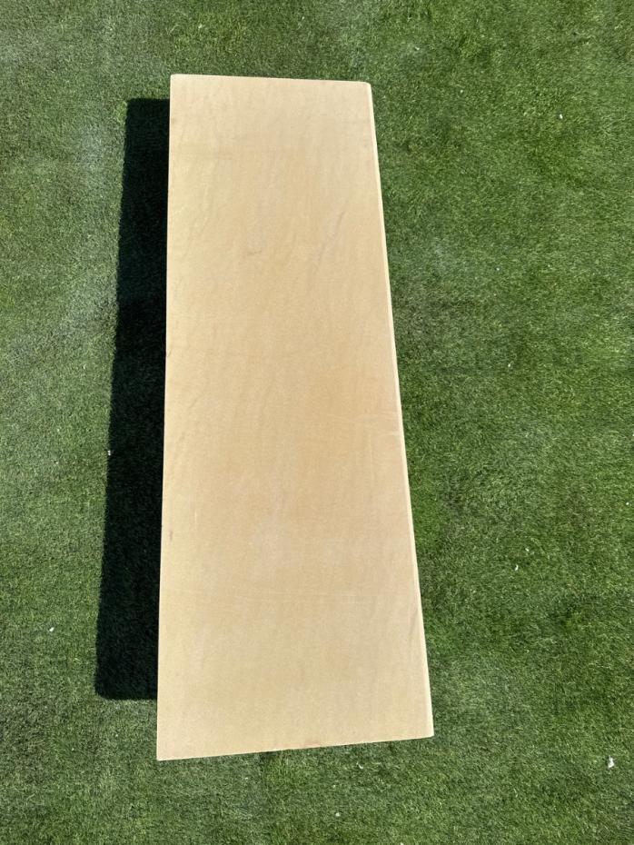 Beige Smooth Sandstone Bullnose Tiles - 1200x400x30mm
