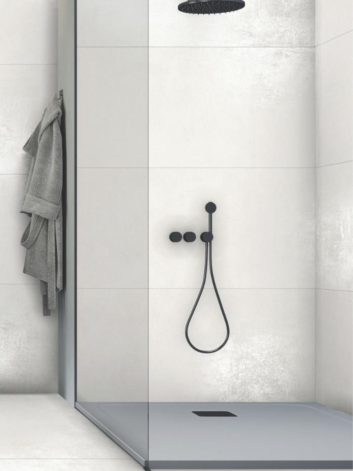 Munich White Porcelain Tiles - 1200x600