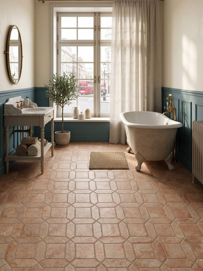 Murcia Coto Patterned Tile - 600x400mm