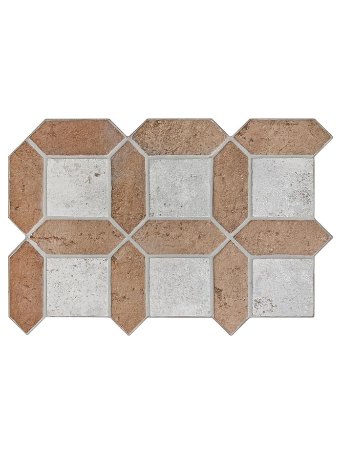 Murcia Mix Coto Patterned Tile - 600x400mm