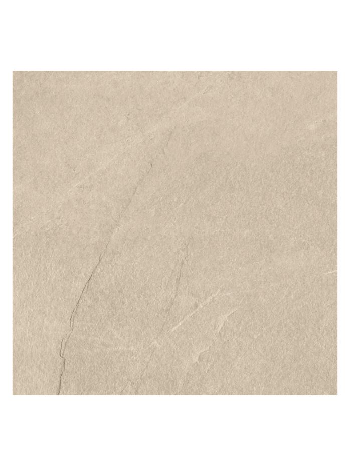 Mythe Cream Slate Effect Non Slip Porcelain Tile - 600x600mm