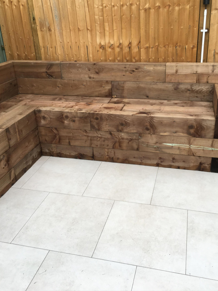 Valdivia Blanco Outdoor Porcelain Paving Slabs - 760x760x20mm