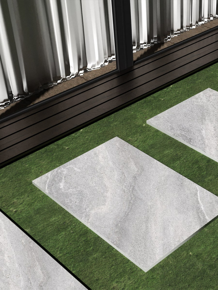 Nordic Ice Outdoor Paving Slabs - 900x600x20mm