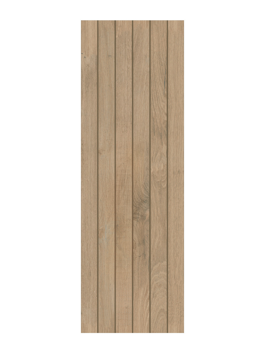 Nature Oak Slat Wood Wall Tile - 333x1000mm