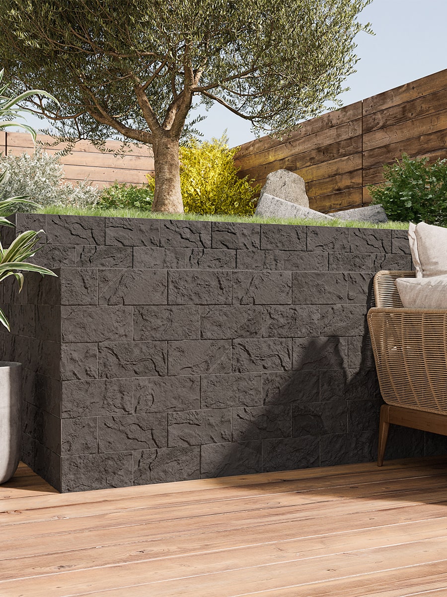 Ordessa Anthracite Wall Tile - 250x125mm