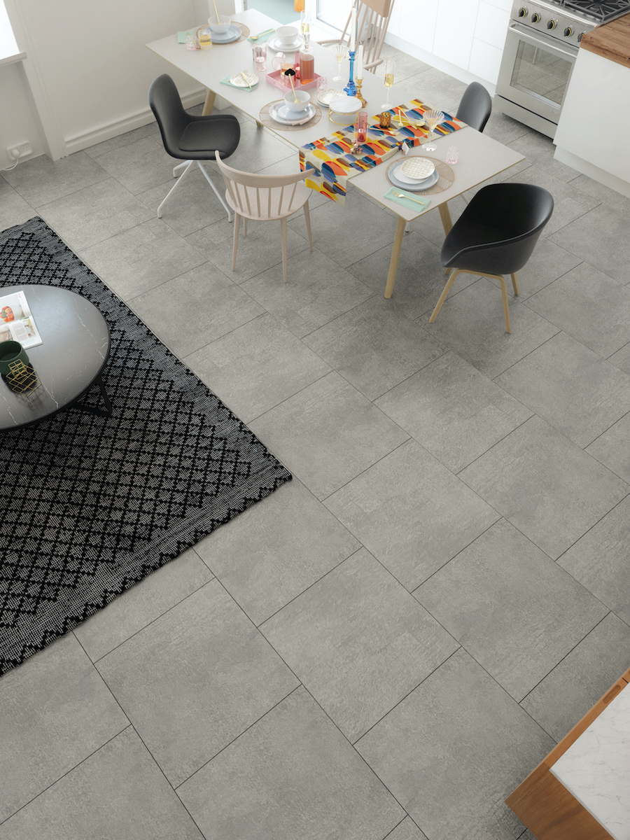 Oscar Grey Indoor Floor & Wall Tiles - 600x600mm