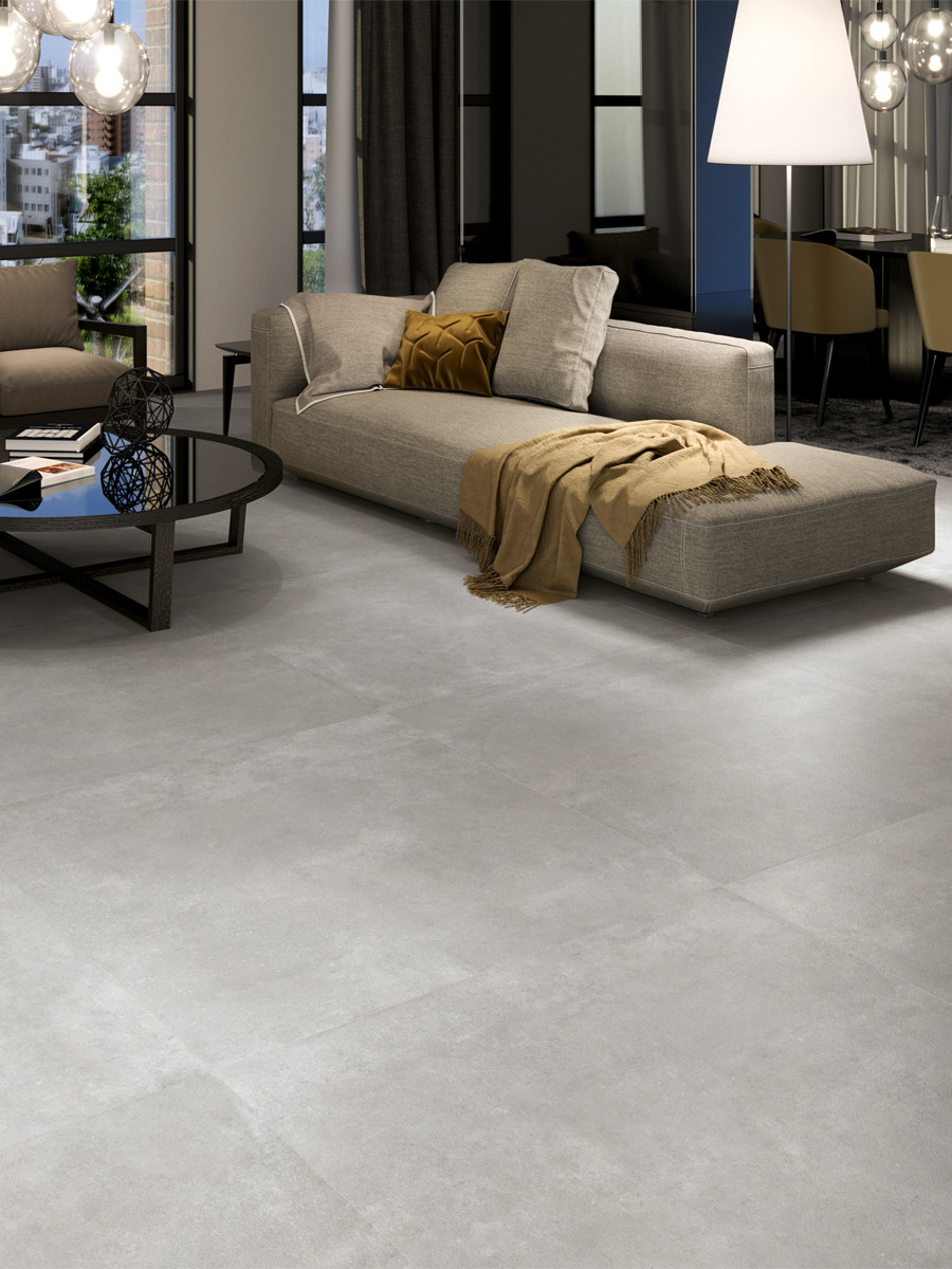 Parker Grey XXXL Italian Wall & Floor Tile - 900x900mm