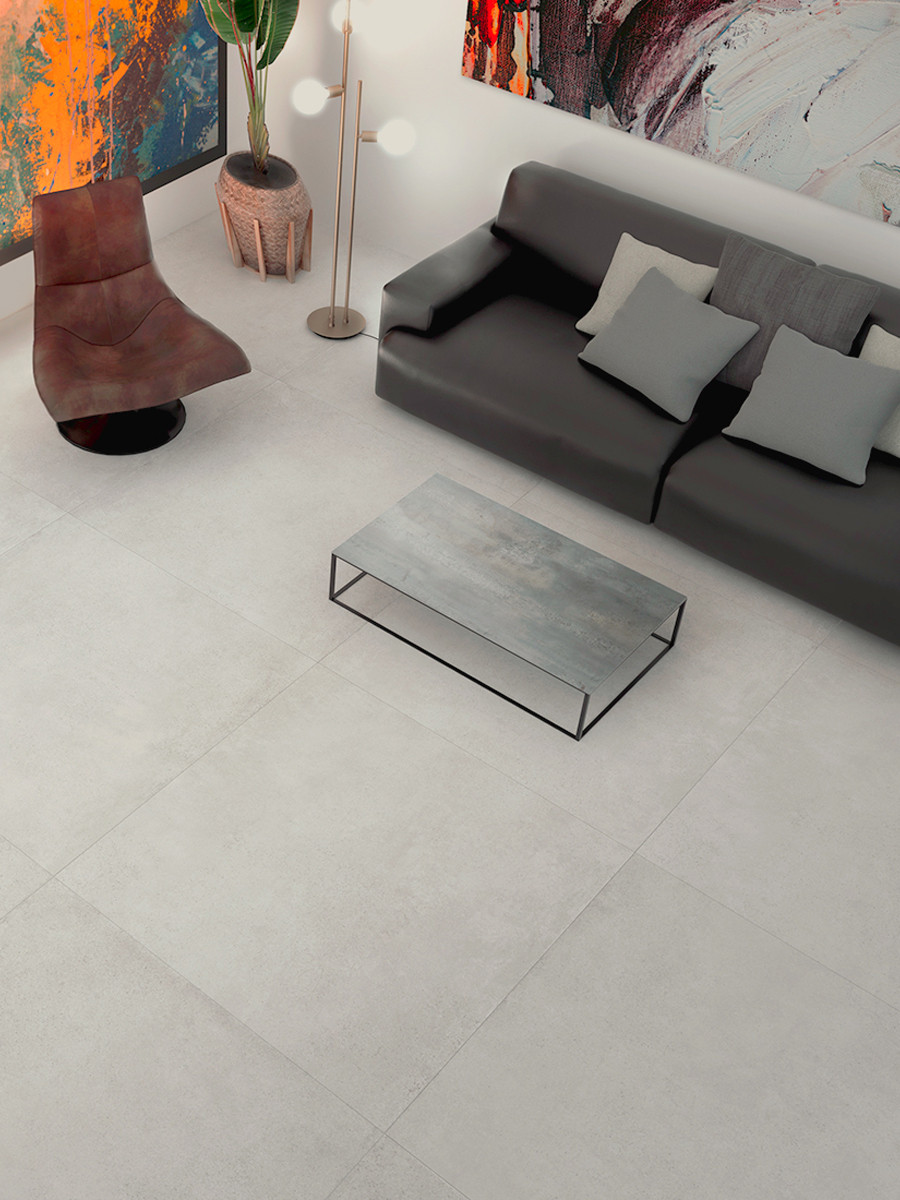 Parker White Italian Tile - 900x900mm