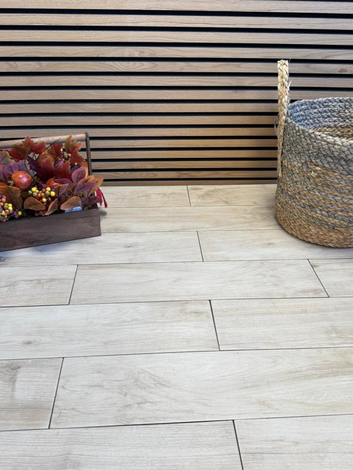 Picasso Maple Wood Effect Tile - 600x150mm