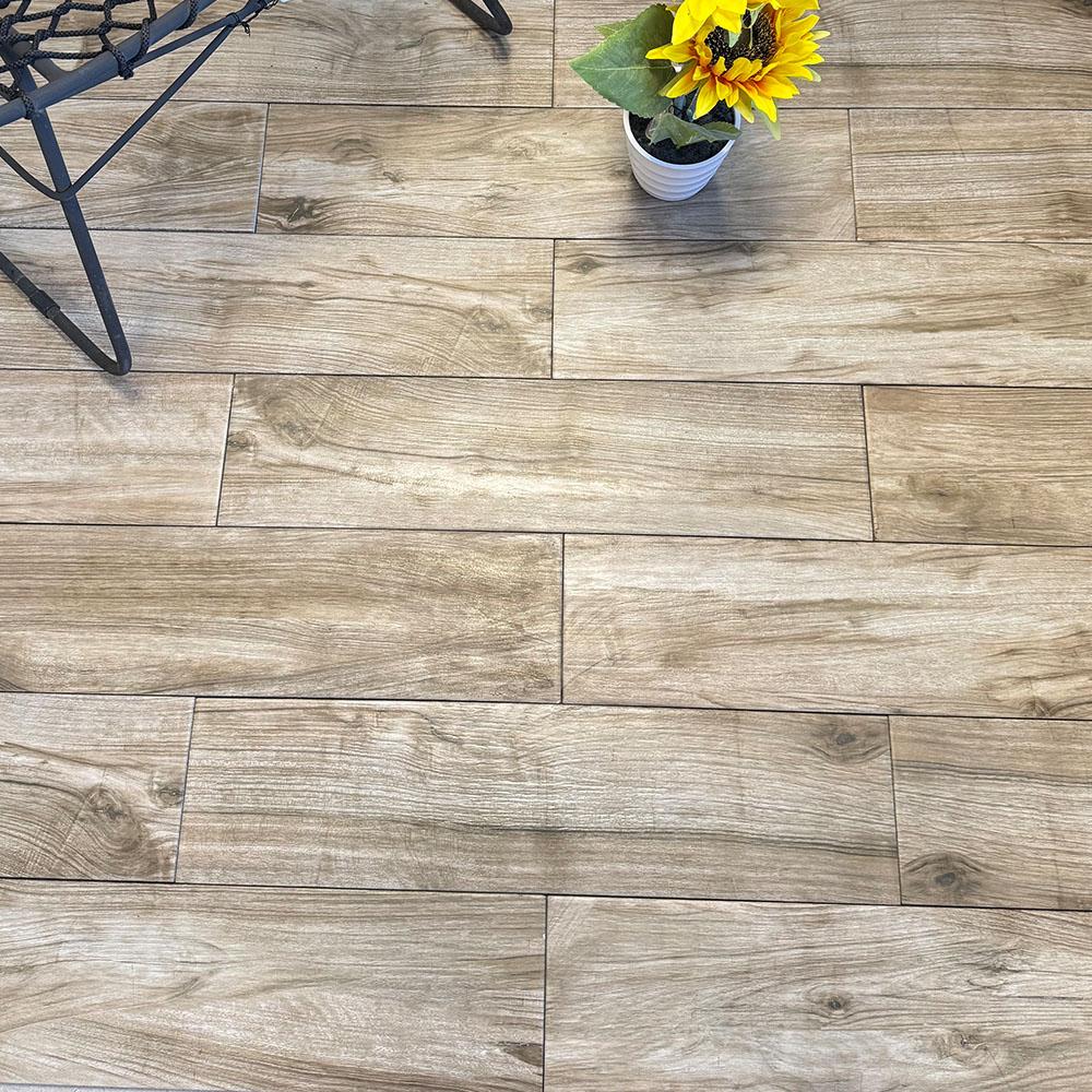 Picasso Vizon Wood Effect Porcelain Tile - 600x150mm Picasso Vizon Wood Effect Porcelain Tile - 600x150mm