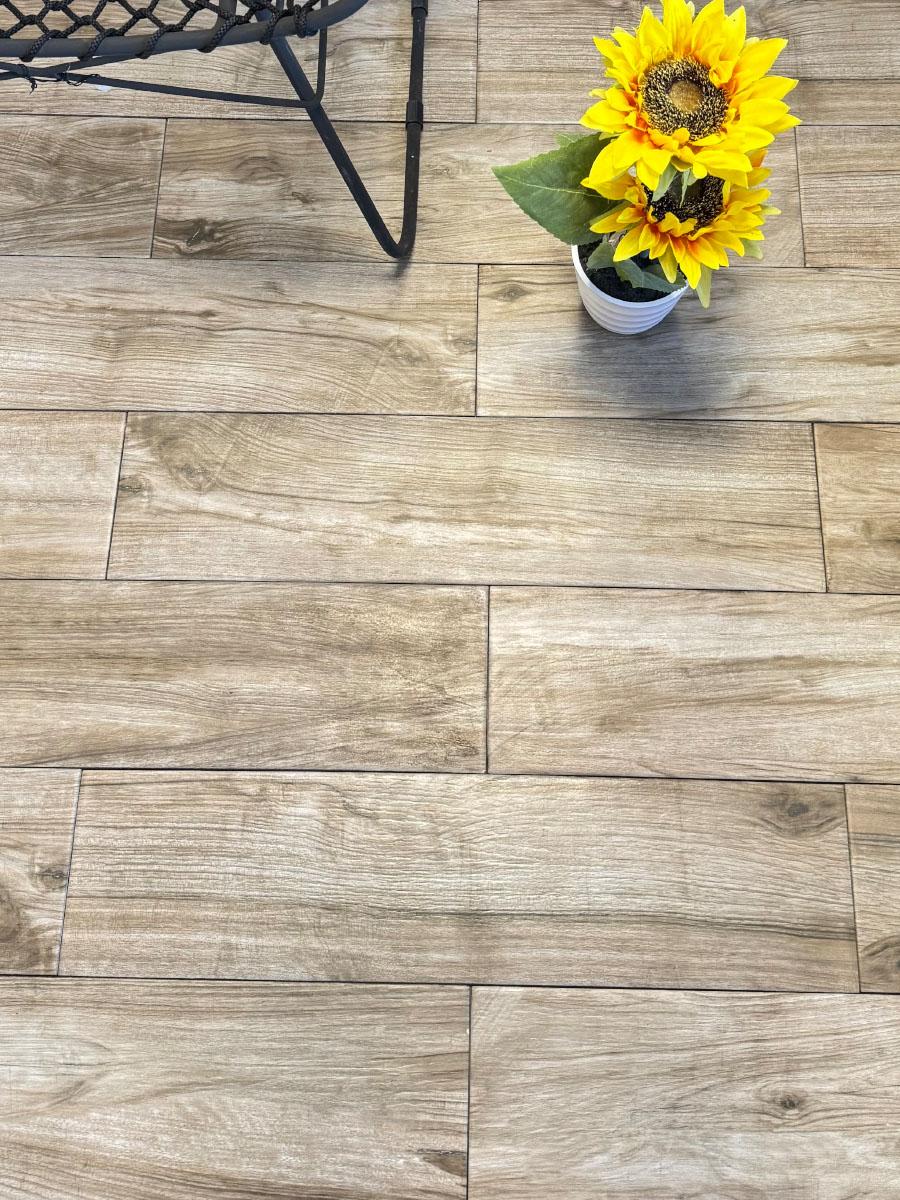 Picasso Vizon Wood Effect Porcelain Tile - 600x150mm Picasso Vizon Wood Effect Porcelain Tile - 600x150mm