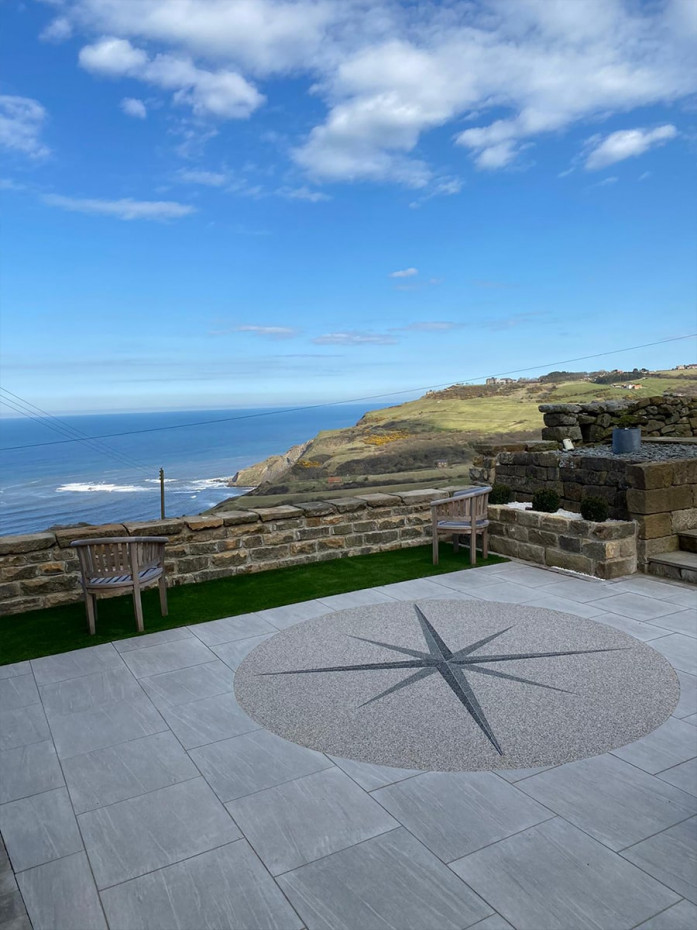 Pietra Grey Outdoor Porcelain Paving Slabs - 600x600x20mm