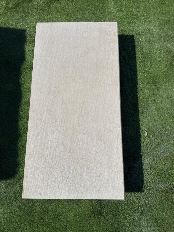 Plato Ivory Porcelain Bullnose Tiles - 900x450x20mm