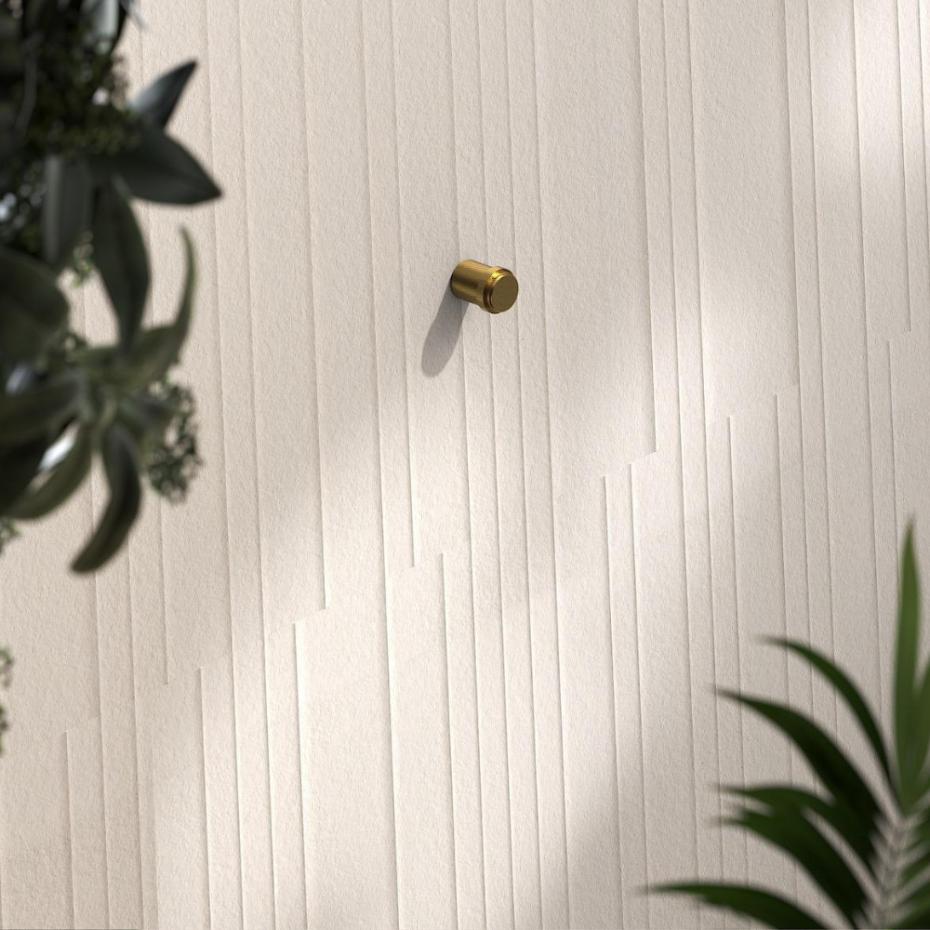 Porto Brushed Gold Door Stopper