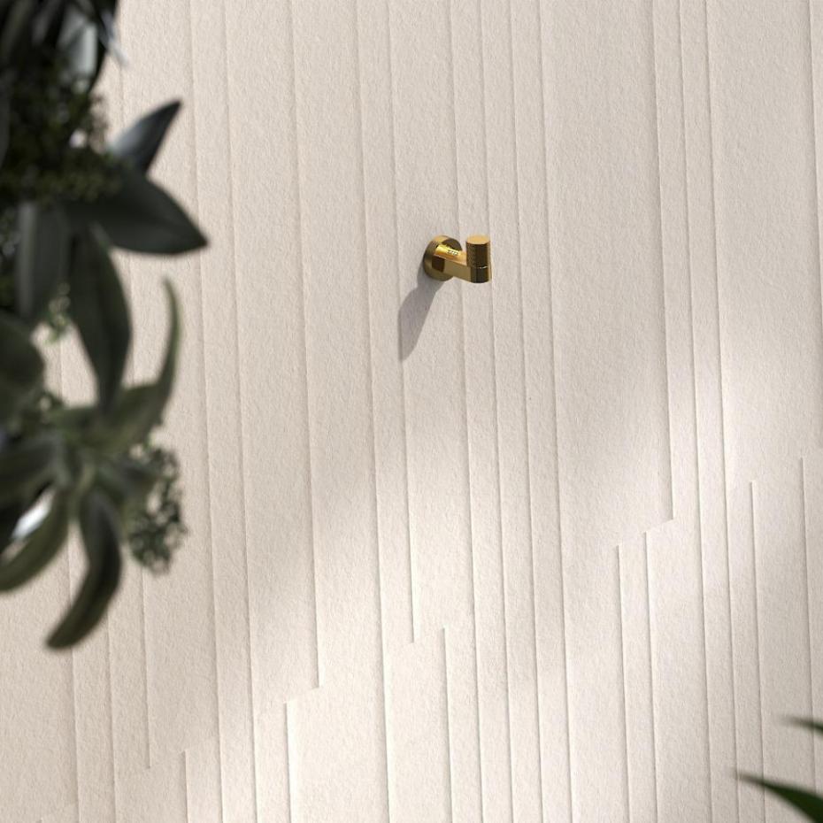 Porto Brushed Gold Robe Hook