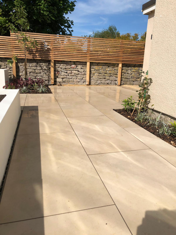 Beige Sawn Sandstone Effect - 1200x600x20mm