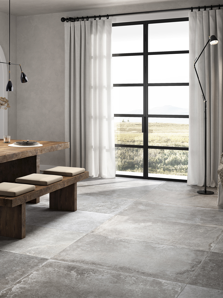 Provence Grey Italian Tile - 1200x600mm