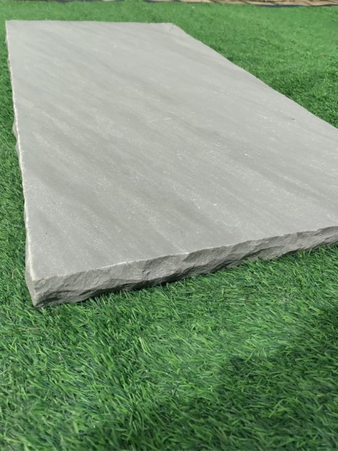 Raj Green Sandstone Wall Coping & Steps - 900x400x40mm