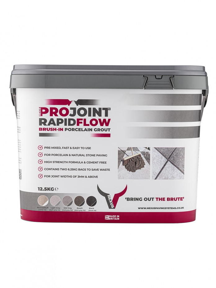 Pro Joint Rapid Flow Brush In Grout - 12.50kg