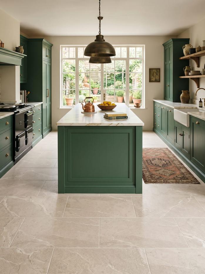Roca Beige Matt Porcelain Tile - 1200x600mm