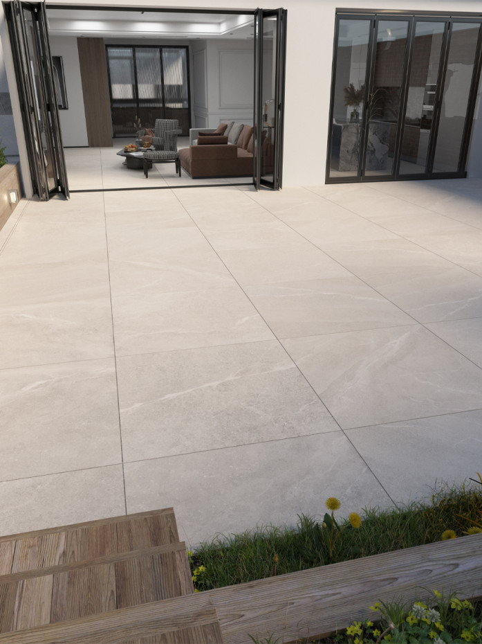 Roca Beige Non Slip Tile - 1000x1000x10mm