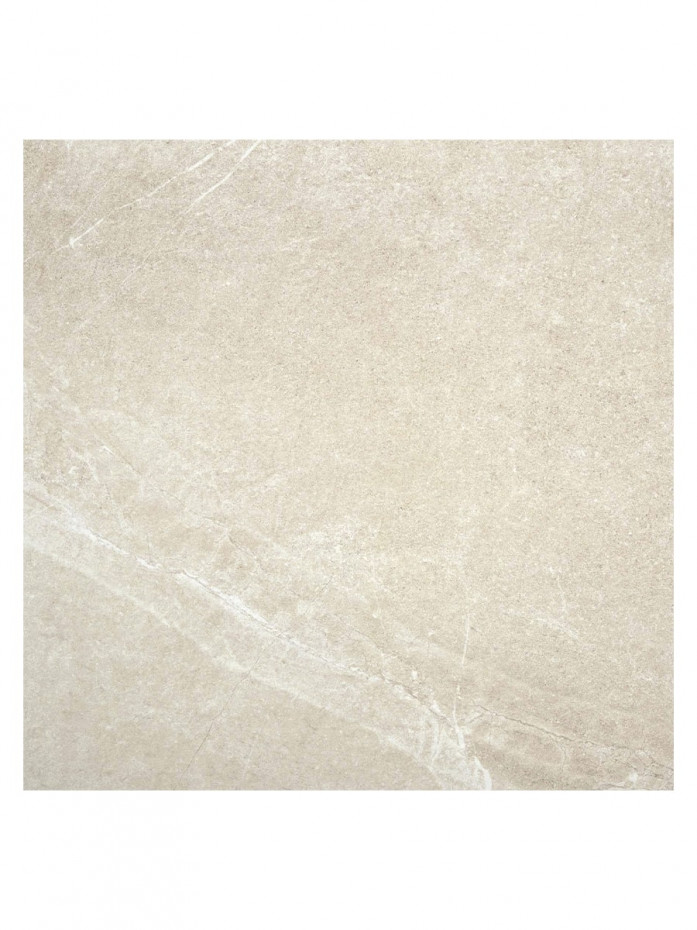 Roca Beige Matt Porcelain Tile - 600x600mm