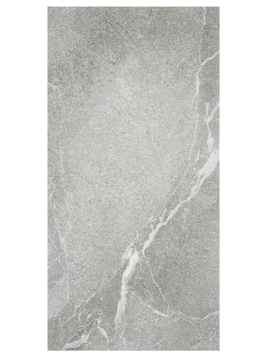 Roca Grey Matt Porcelain Tile - 1200x600mm