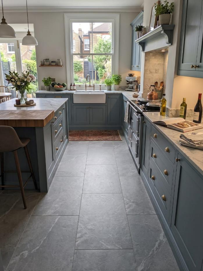Roca Grey Matt Porcelain Tile - 1200x600mm