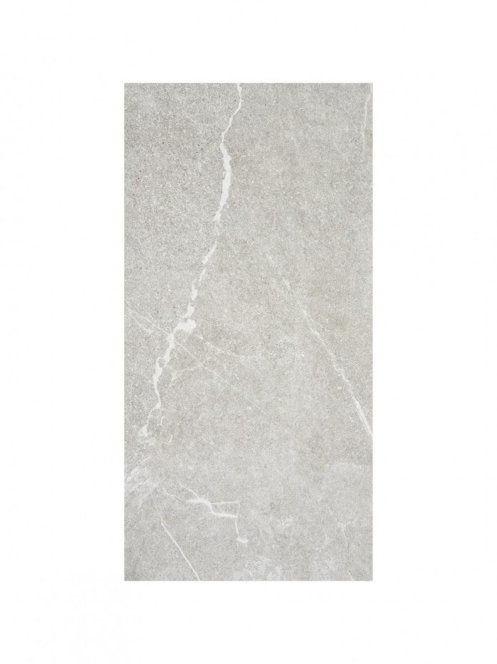 Roca Grey Matt Porcelain Tile - 600x300x12mm