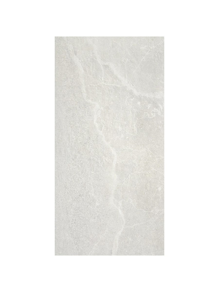 Roca White Matt Porcelain Tile - 600x300mm