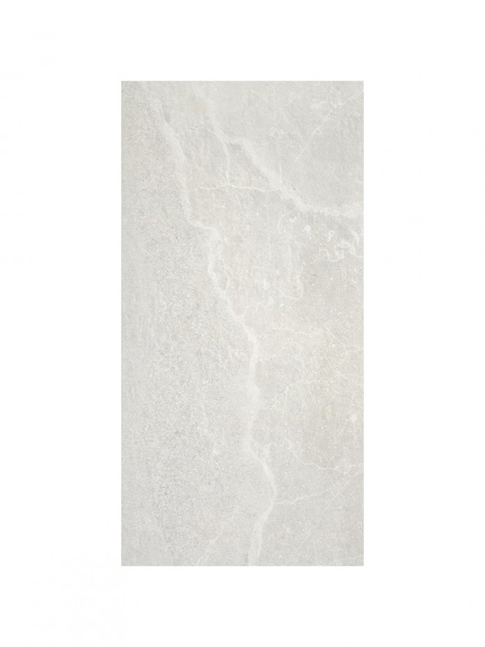 Roca White Matt Porcelain Tile - 1200x600mm